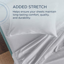  Tempur-Pedic TEMPUR Classic Cotton Sheet Set Cool Gray (King) IMAGE 7