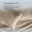  Tempur-Pedic TEMPUR Classic Cotton Sheet Set Sandstone (King) IMAGE 11