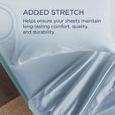  Tempur-Pedic TEMPUR Classic Cotton Sheet Set Sleepy Blue (California King ) IMAGE 7