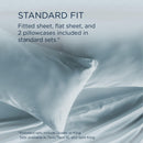  Tempur-Pedic TEMPUR Classic Cotton Sheet Set Sleepy Blue (Full) IMAGE 11