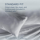  Tempur-Pedic TEMPUR Classic Cotton Sheet Set Sleepy Silver Mist (Twin XL) IMAGE 11