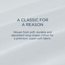  Tempur-Pedic TEMPUR Classic Cotton Sheet Set White (Queen) IMAGE 8