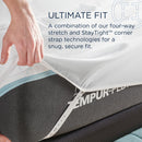  Tempur-Pedic TEMPUR Classic Cotton Sheet Set White (Queen) IMAGE 9