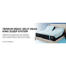  Size_Flex King -- Tempur-LuxeBreeze® Firm Mattress (Split Head King) IMAGE 9