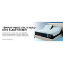  Size_Flex King -- Tempur-LuxeBreeze® Soft Mattress (Split Head King) IMAGE 9