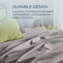  Tempur-Pedic TEMPUR Luxe Egyptian Cotton Sheet Set Cool Gray (Full) IMAGE 7
