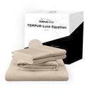  Tempur-Pedic TEMPUR Luxe Egyptian Cotton Sheet Set Sandstone (King) IMAGE 10