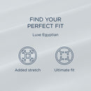  Tempur-Pedic TEMPUR Luxe Egyptian Cotton Sheet Set Silver Mist (Full) IMAGE 12