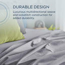  Tempur-Pedic TEMPUR Luxe Egyptian Cotton Sheet Set Silver Mist (King) IMAGE 7