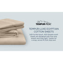  Tempur-Pedic TEMPUR Luxe Egyptian Cotton Sheet Set Sleepy Blue (King) IMAGE 14