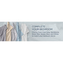  Tempur-Pedic TEMPUR Luxe Egyptian Cotton Sheet Set Sleepy Blue (Split King) IMAGE 15