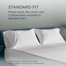  Tempur-Pedic TEMPUR Luxe Egyptian Cotton Sheet Set White (California King ) IMAGE 11
