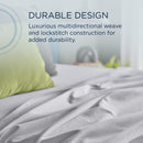  Tempur-Pedic TEMPUR Luxe Egyptian Cotton Sheet Set White (Split California King) IMAGE 7