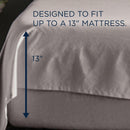  Tempur-Pedic TEMPUR ProAir Sheet Set Cool Gray (California King ) IMAGE 3