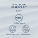  Tempur-Pedic TEMPUR ProAir Sheet Set White (Split King) IMAGE 12
