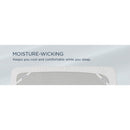  Tempur-Pedic TEMPUR Rayon from Bamboo Sheet Set Cool Gray (Split King) IMAGE 17