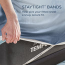  Tempur-Pedic TEMPUR Rayon from Bamboo Sheet Set Vintage Indigo (Full) IMAGE 9