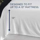  Tempur-Pedic TEMPUR Rayon from Bamboo Sheet Set White (King) IMAGE 3