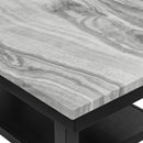  Crown Mark Marbel 5 pc Counter Height Dinette 1718SET IMAGE 5