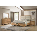  Size_Queen -- Florian B6572-Q Queen Platform Bed with Storage IMAGE 5