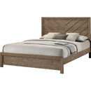  Size_King -- Valor B9332-K King Bed - Light Brown IMAGE 1