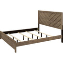  Size_King -- Valor B9332-K King Bed - Light Brown IMAGE 2