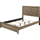  Size_Queen -- Valor B9332-Q Queen Bed - Light Brown IMAGE 2