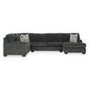  Signature Design by Ashley Hollyview Fabric 3 pc Sectional 1520566/1520534/1520517 IMAGE 2