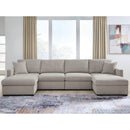 Benchcraft ModMax Luxe Fabric 4 pc Sectional 6860516/6860517/6860546/6860546 IMAGE 2
