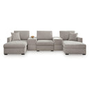  Benchcraft ModMax Luxe Fabric 5 pc Sectional 6860516/6860517/6860546/6860557/6860557 IMAGE 1