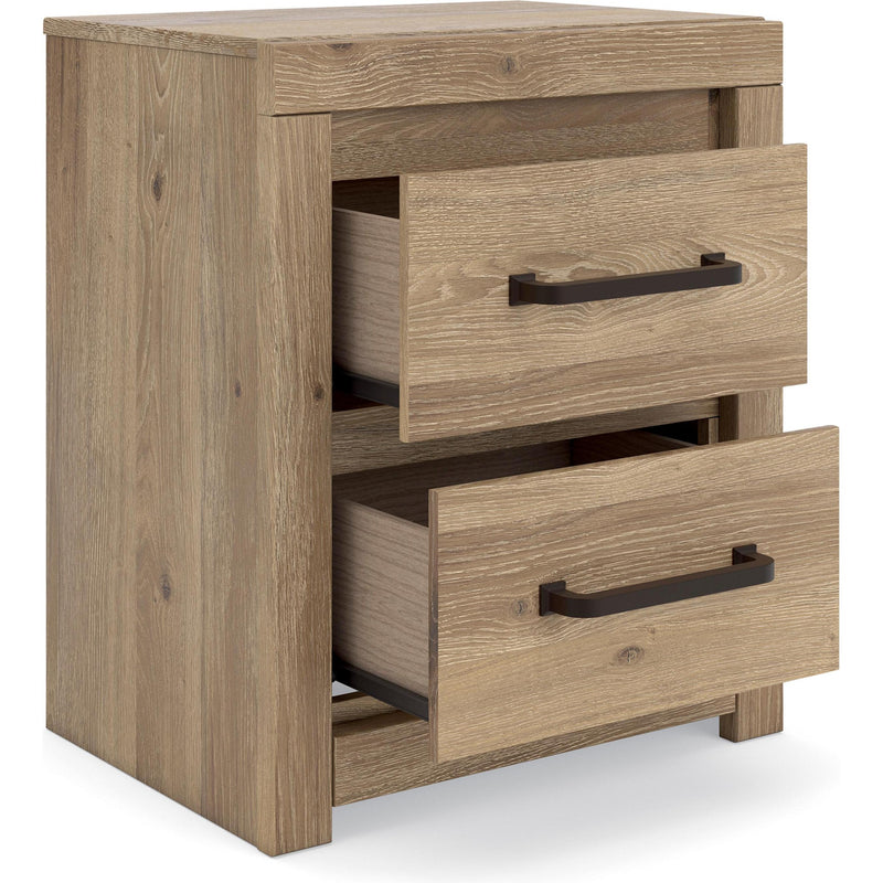  Benchcraft Brozmont 2-Drawer Nightstand B1045-92 IMAGE 2