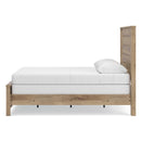  Size_Queen -- Brozmont B1045B2 Queen Panel Bed IMAGE 6