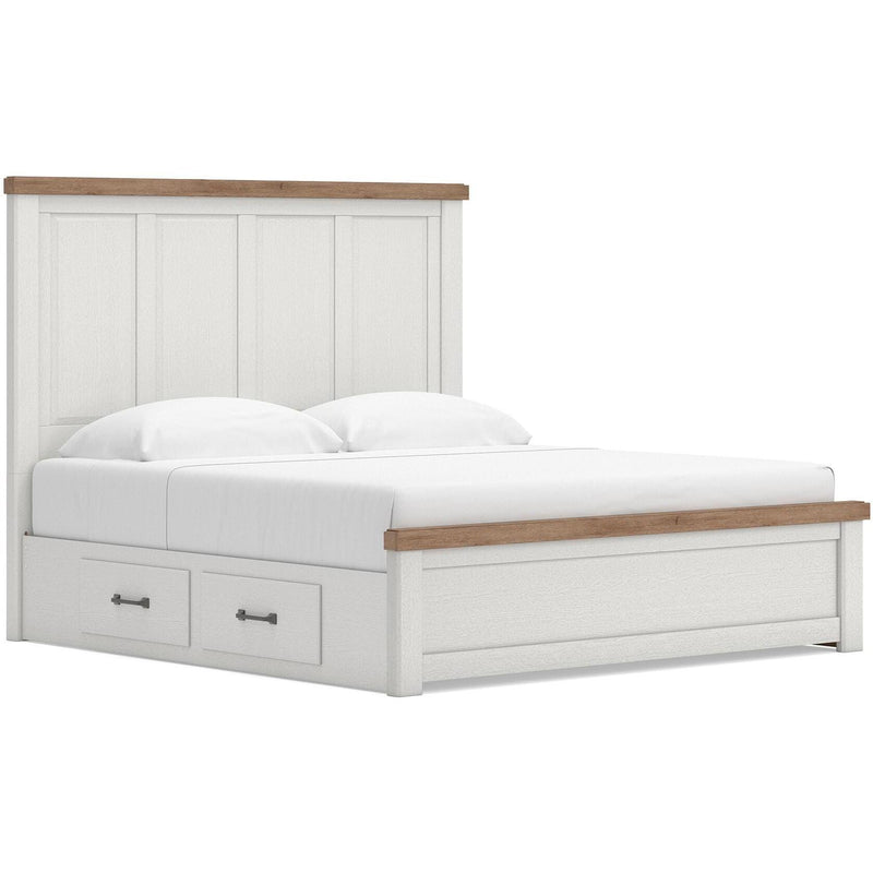  Size_King -- Savonport B4615B15 King Panel Bed with Storage IMAGE 1