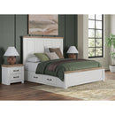 Size_King -- Savonport B4615B15 King Panel Bed with Storage IMAGE 2