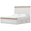  Size_King -- Savonport B4615B15 King Panel Bed with Storage IMAGE 7