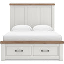 Signature Design by Ashley Savonport Queen Panel Bed with Storage B100-13/B4615-54S/B4615-57/B4615-60/B4615-60 IMAGE 3