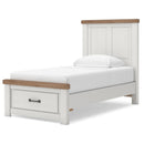  Size_Twin -- Savonport B4615B5 Twin Panel Storage Bed IMAGE 2