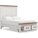  Size_Full -- Savonport B4615B6 Full Panel Storage Bed IMAGE 4