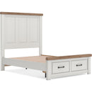 Size_Full -- Savonport B4615B6 Full Panel Storage Bed IMAGE 5