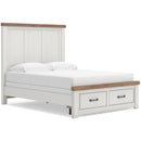  Size_Queen -- Savonport B4615B7 Queen Panel Storage Bed IMAGE 1