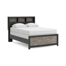  Size_Full -- Broachmyn PCB1118B13 Full Bookcase Bed IMAGE 1