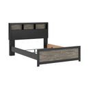  Size_Queen -- Broachmyn PCB1118B2 Queen Bookcase Bed IMAGE 2