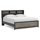 Size_King -- Broachmyn PCB1118B6 King Bookcase Bed IMAGE 1