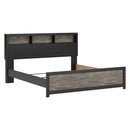  Size_King -- Broachmyn PCB1118B6 King Bookcase Bed IMAGE 2