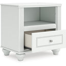  Signature Design by Ashley Kozlani 1-Drawer Nightstand PCB1819-91 IMAGE 2
