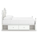  Signature Design by Ashley Kozlani Full Upholstered Panel Bed with Storage PCB1819-187/PCB1819-150/PCB1819-84/B100-12 IMAGE 4
