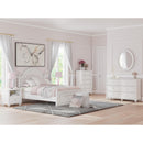  Size_Full -- Kozlani PCB1819B6 Full Upholstered Panel Bed IMAGE 12