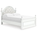  Size_Full -- Kozlani PCB1819B6 Full Upholstered Panel Bed IMAGE 1