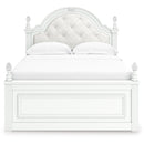  Size_Full -- Kozlani PCB1819B6 Full Upholstered Panel Bed IMAGE 2