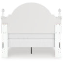  Size_Full -- Kozlani PCB1819B6 Full Upholstered Panel Bed IMAGE 4